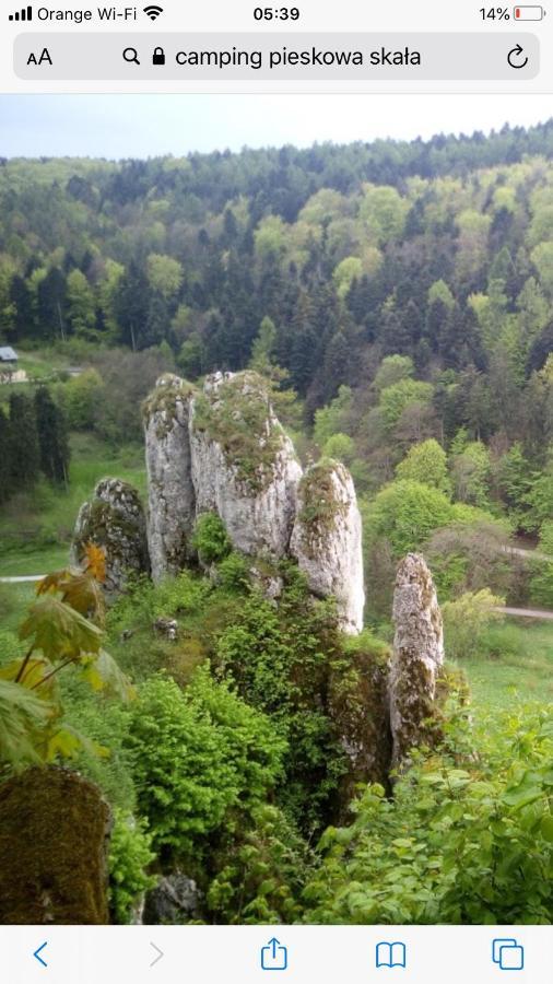 Nasza Polana Pokoje Noclegi Pieskowa Skala Ojcow Buitenkant foto